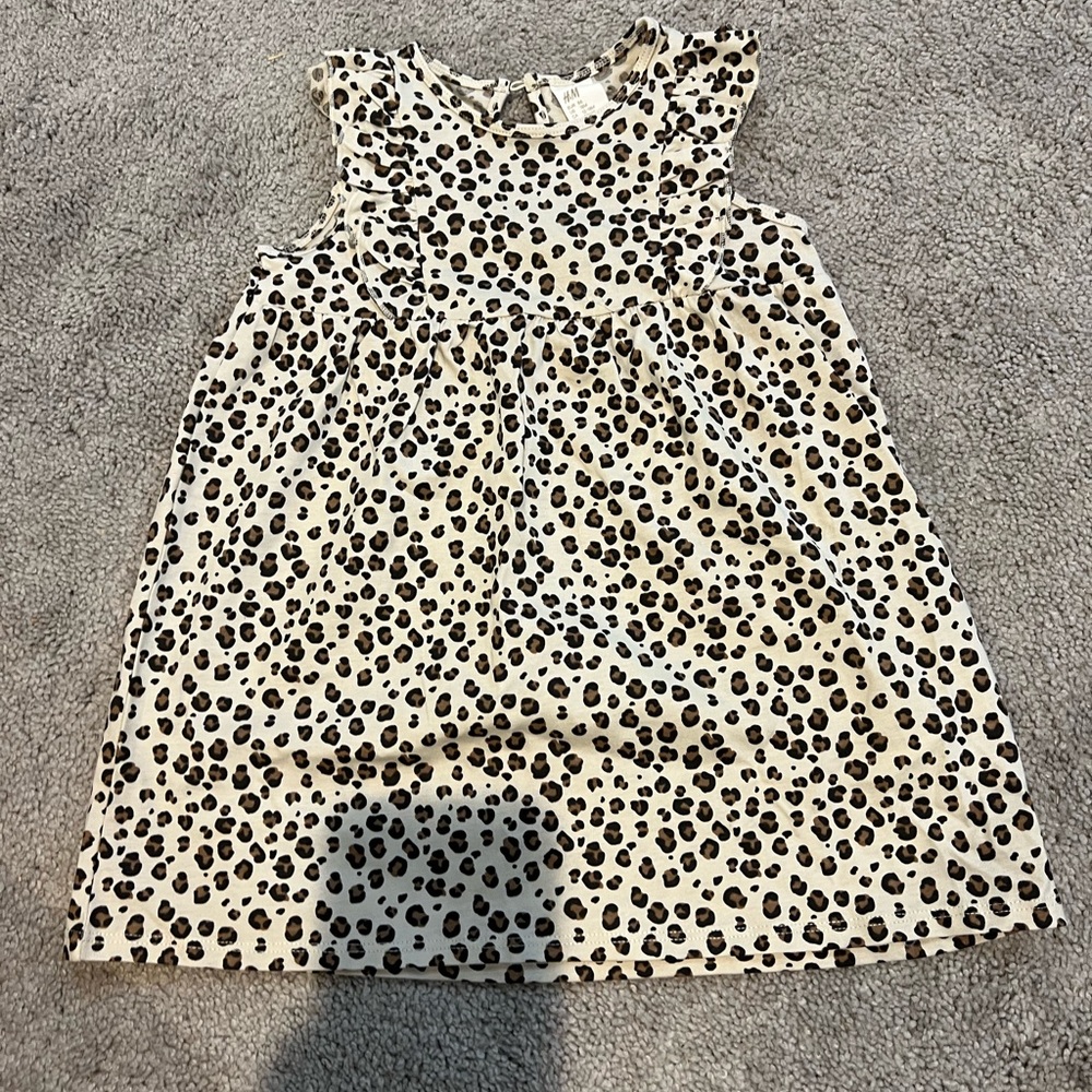 H&M Leopard Print Toddler Dress